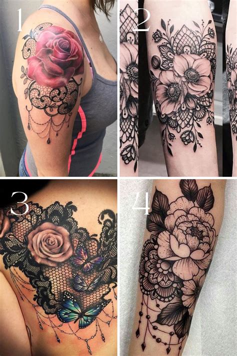 simple lace tattoo designs|vintage lace tattoo designs.